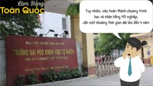 Làm Bằng Đại Học Khoa Học Tự Nhiên HCM Giá Rẻ, Uy Tín, Nhanh Chóng
