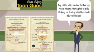 Làm Bằng Đại Học Ngoại Thương Uy Tín, Giá Rẻ Tại Làm Bằng Toàn Quốc